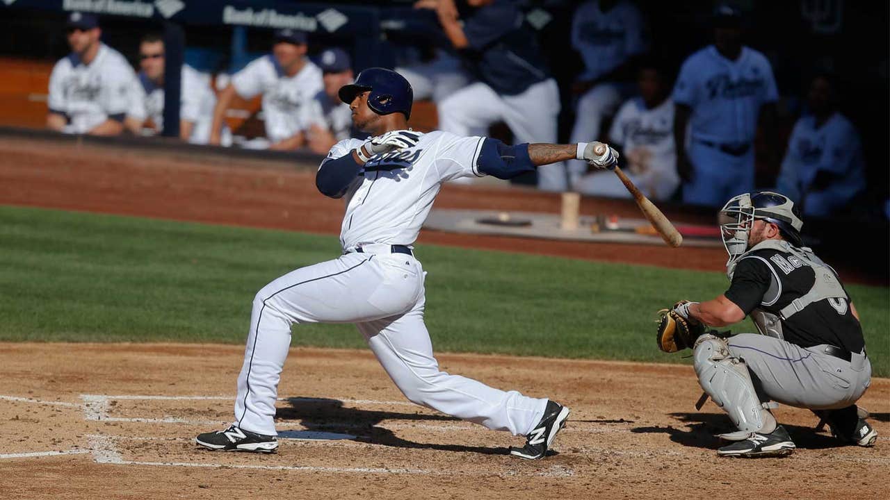 Liriano's first homer helps Padres beat Rockies